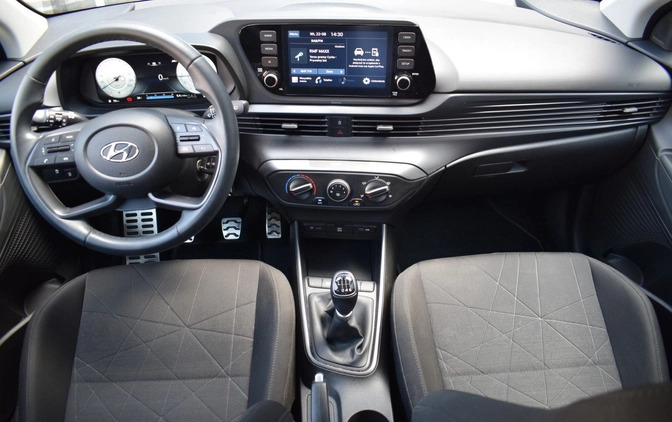 Hyundai Bayon cena 79900 przebieg: 8100, rok produkcji 2022 z Brzeszcze małe 407